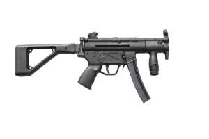 a close up of a gun