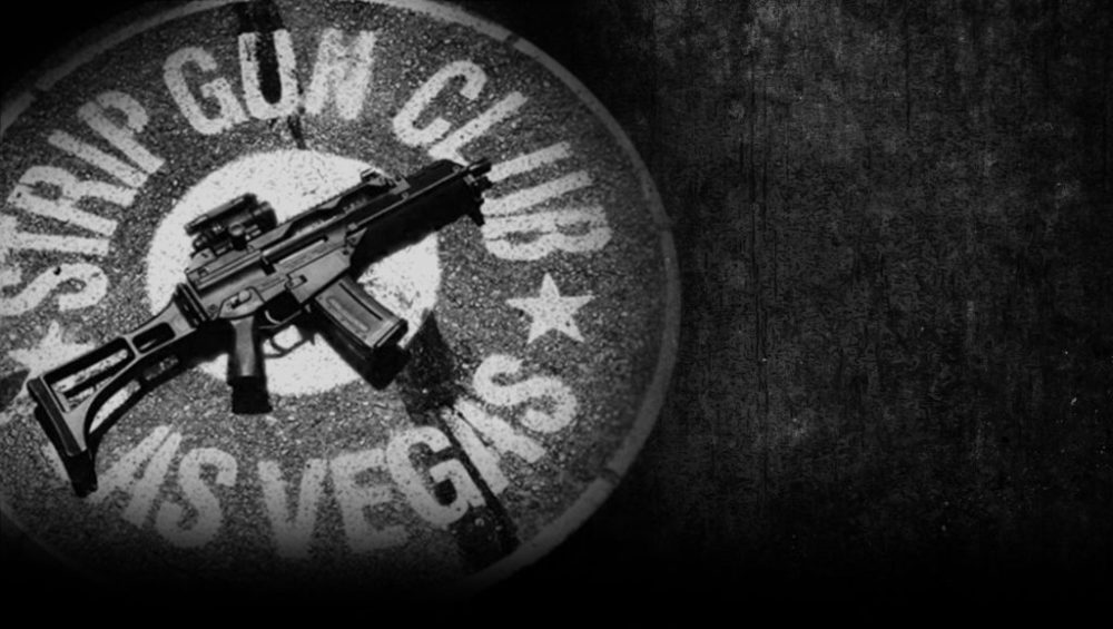 a close up of a gun